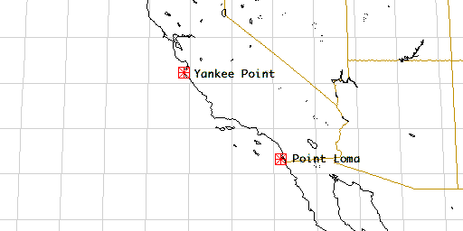 Map of Yankee Point & Point Lomas