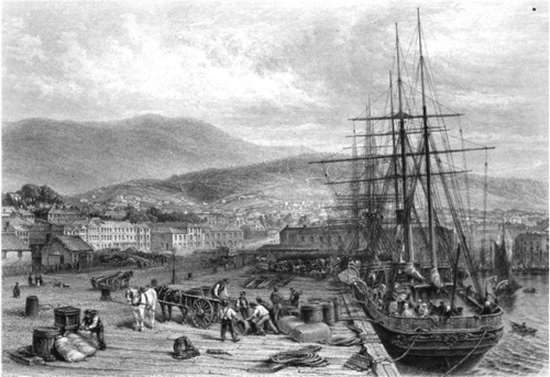 The Quay, Hobart Town